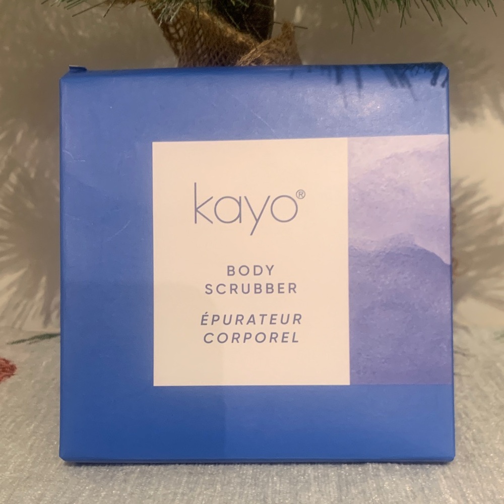 Blue Body Scrubber